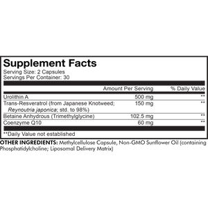 Liposomal Urolithin A  by Codeage