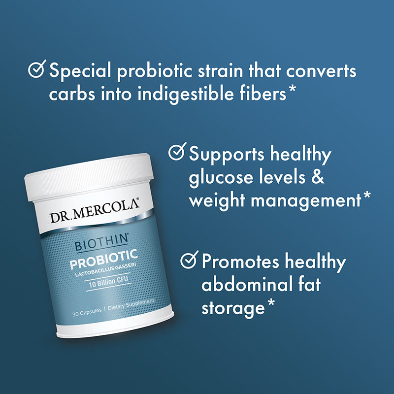 Biothin Probiotics 30 caps by Mercola
