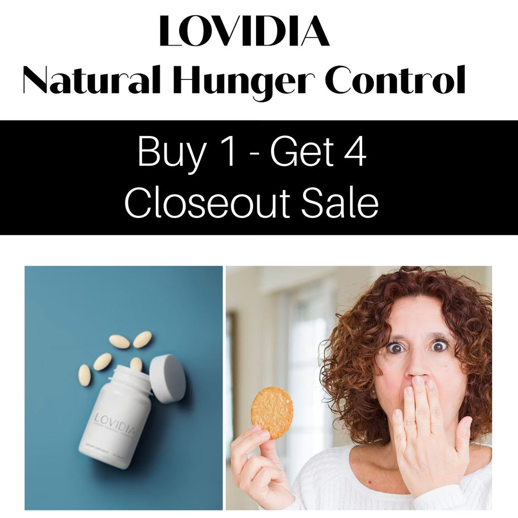 LOVIDIA - Natural Hunger Control - BUY 1 - GET 4