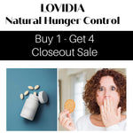 LOVIDIA - Natural Hunger Control - BUY 1 - GET 4