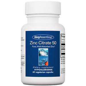 Zinc Citrate 50 mg 60 caps