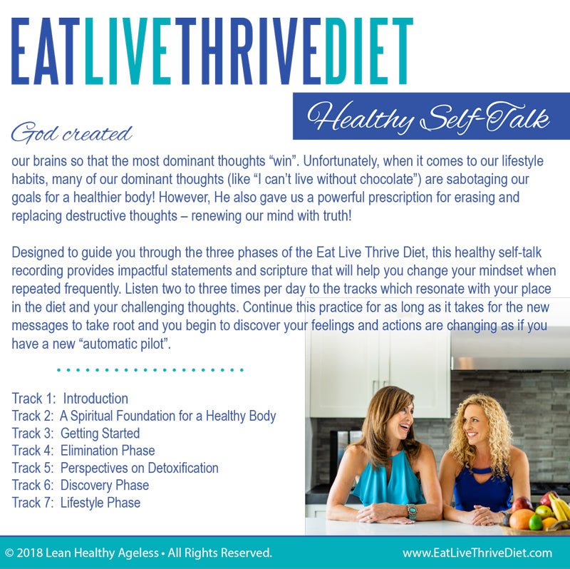 Eat Live Thrive Diet Self-Talk