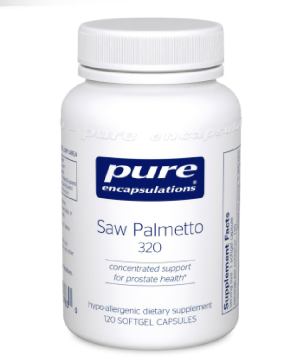Saw Palmetto 320mg - 120 soft gels - 3 month supply